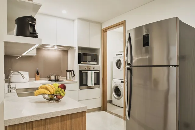 شقة ديلوكس بسريرين كينج وسرير فردي بـ3 غرف نوم، Oakwood Residence Saigon 6/6