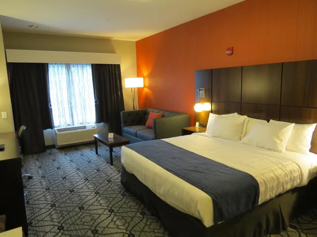 غرفة قياسية بسرير كينج، Best Western Gettysburg 1/5