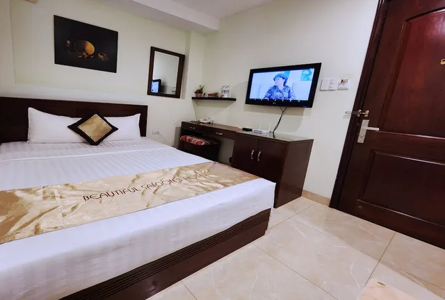 غرفة قياسية بسرير كوين، Beautiful Saigon Hotel 3/6