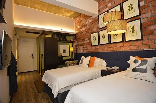 غرفة بريميير بسريرين منفصلين، M Boutique Hotel Ipoh 1/1