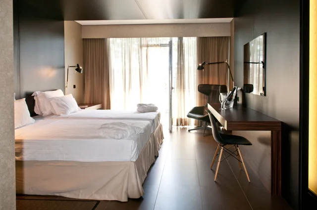 غرفة مفردة بإطلالة على الحديقة، Evidencia Belverde Hotel 6/8