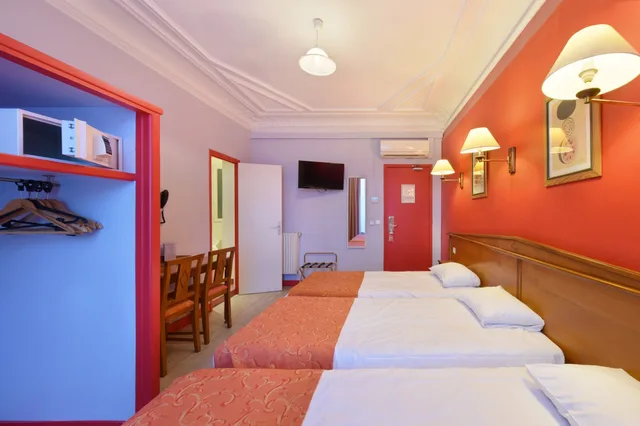 غرفة ثلاثية بسرير مزدوج وسرير فردي، Hotel Richmond 3/10