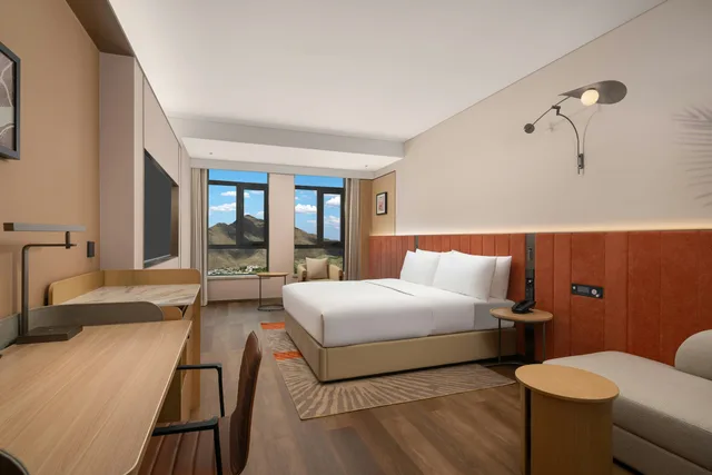 غرفة بسرير كينج لذوي الإعاقة، Hilton Garden Inn Shannan Gesang Road 1/4