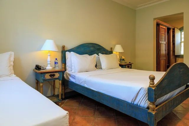 غرفة قياسية ثلاثية بسرير مزدوج وسرير فردي، Vila Angatu Eco Resort and Spa 4/7