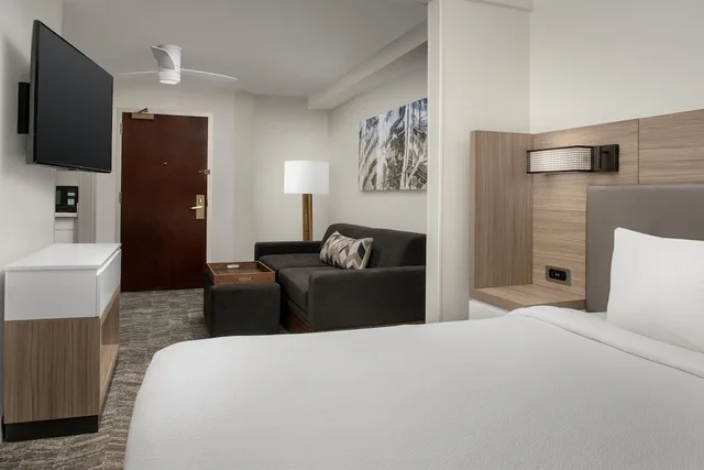 جناح بسرير كينج مع أريكة، Springhill Suites Atlanta Buford Mall of Georgia 8/10