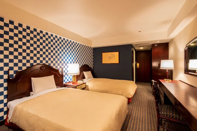غرفة قياسية بسريرين منفصلين، Rose Hotel Yokohama, WorldHotels Distinctive 2/10