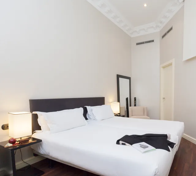 غرفة قياسية بسرير مزدوج، Hotel Sardinero Madrid 1/1