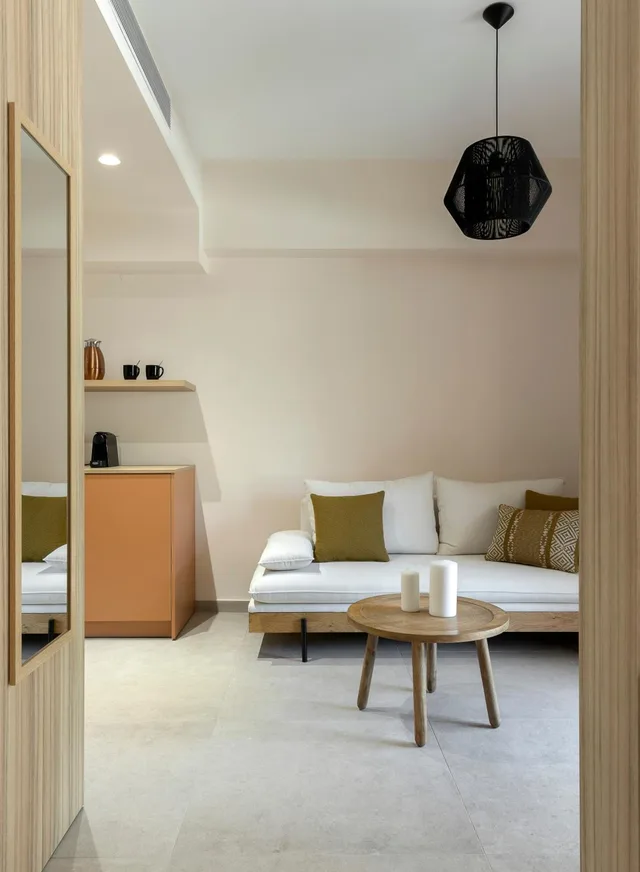 غرفة ديلوكس بإطلالة على البحر بشرفة، The Nest Resort 6/8