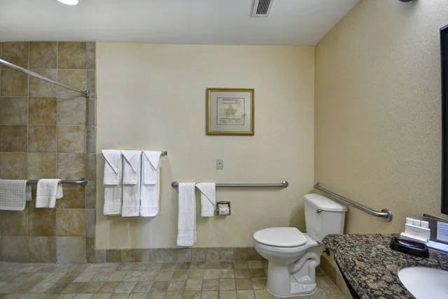 غرفة بسرير كينج مع أريكة لذوي الإعاقة، Hampton Inn Corpus Christi 5/6