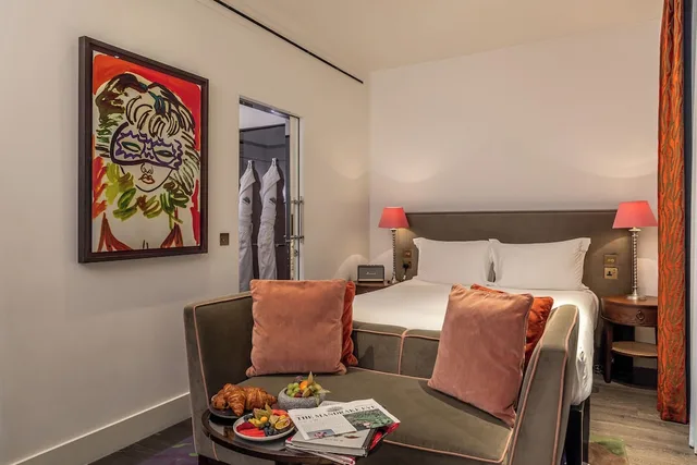 غرفة بسرير كينج بشرفة، The Mandrake Hotel 6/9