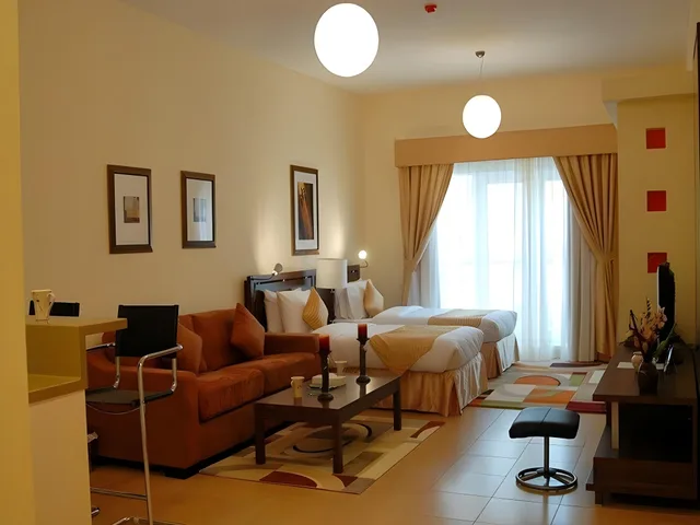 شقة استوديو، Tulip Hotel Apartment Bur Dubai 2/2