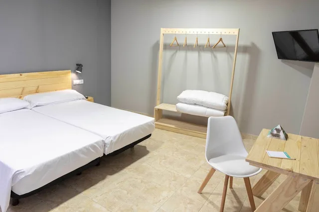 غرفة قياسية بسرير مزدوج، Albergue Alda Estella Hostel 4/9