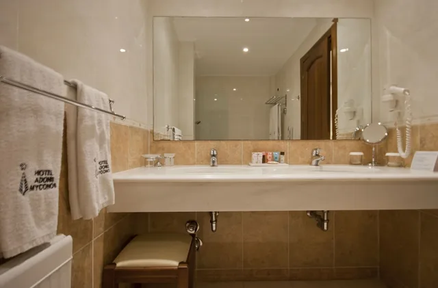 غرفة سوبيريور بسرير كوين بإطلالة على البحر مع أريكة، Mykonos Adonis Hotel 7/9
