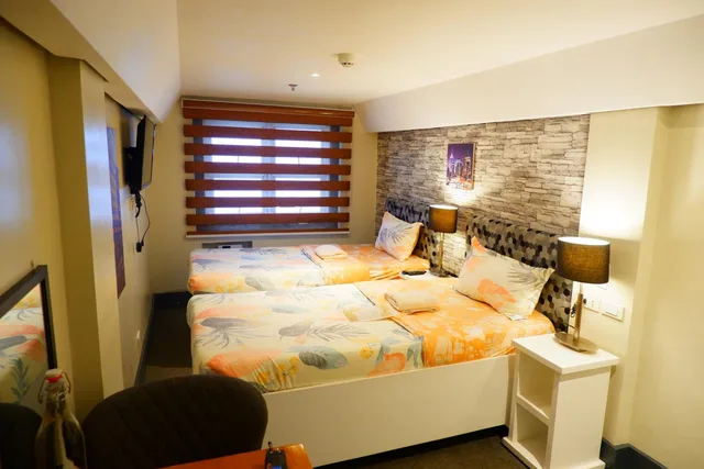 غرفة ديلوكس بسريرين منفصلين، OYO 492 Sunset View Ridge Residences 9/10