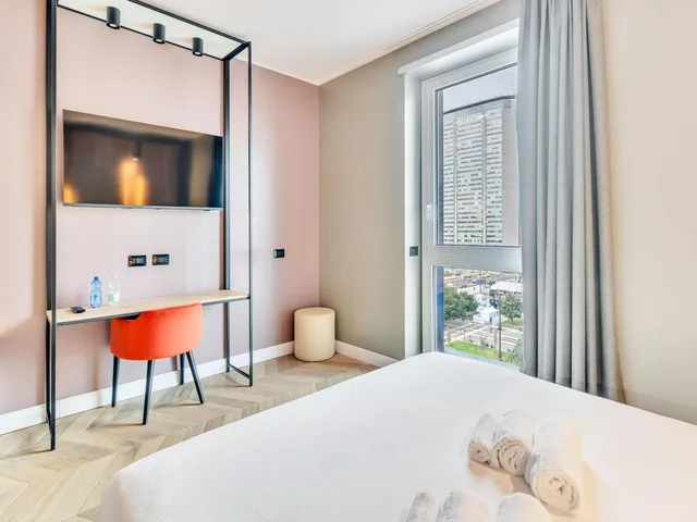 غرفة بسرير مزدوج، B&B Hotel Milano Aosta 10/10