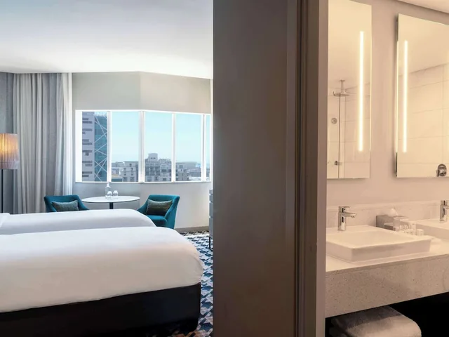 غرفة كلاسيكية بسريرين منفصلين، Pullman Cape Town City Centre 6/6
