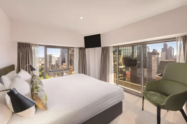 شقة بريميير بسرير مزدوج أو سريرين منفصلين بـ3 غرف نوم، Adina Apartment Hotel Melbourne 1/1