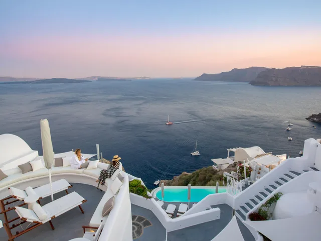 Deluxe, Suite, King Bed, Caldera View, Sea View، Canaves Oia Sunday Suites 1/1