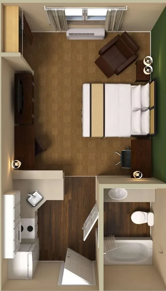 استوديو بسرير كوين، Extended Stay America Charleston - Mt. Pleasant 6/6