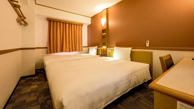 غرفة عائلية بسريرين منفصلين، Toyoko Inn Takasakieki Nishiguchi No 2 9/10