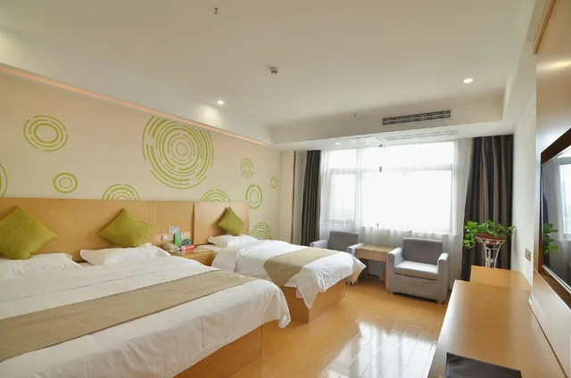 غرفة عائلية، GREENTREE INN HEFEI FEIDONG NEW DISTRICT HUISHANG CITY EXPRESS HOTEL 1/2