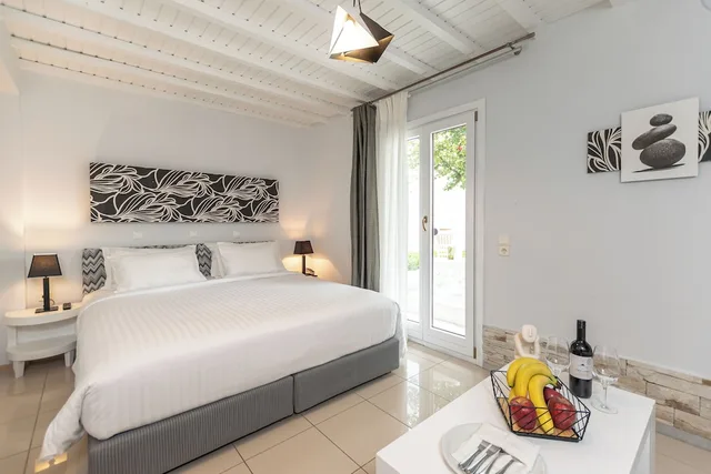 غرفة مزدوجة سوبيريور بإطلالة على الحديقة، Naxos Resort Beach Hotel 3/6
