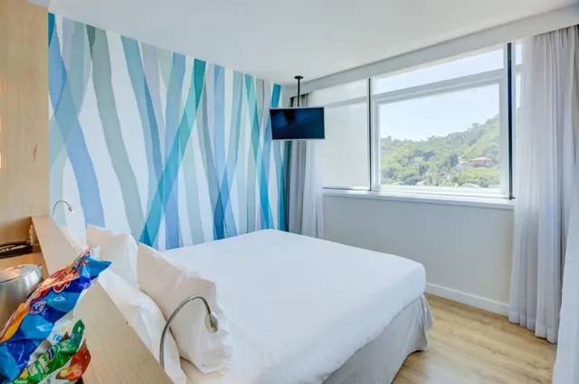 غرفة سوبيريور بسرير مزدوج بإطلالة على البحر، Mercure Rj Barra Da Tijuca 9/10