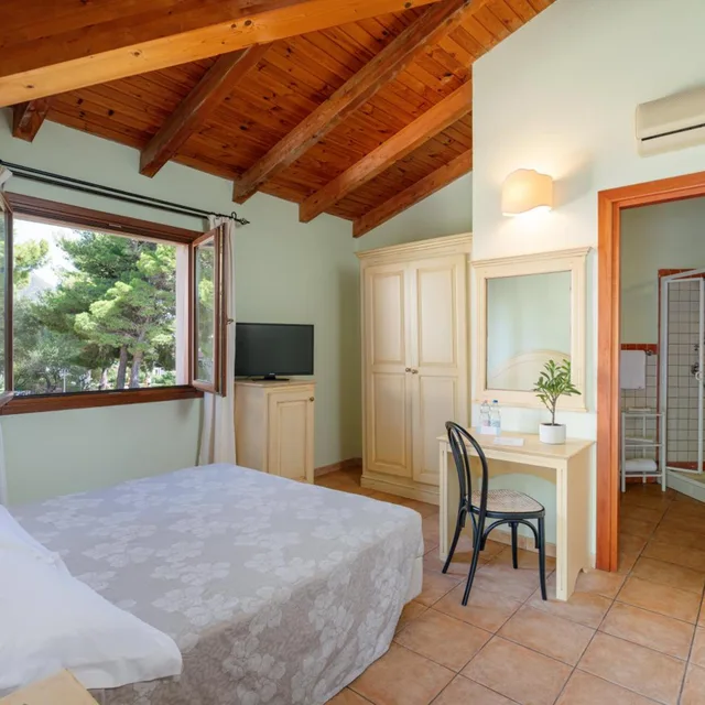 غرفة بسرير مزدوج أو سريرين منفصلين، Club Esse Cala Gonone Beach Village 3/10
