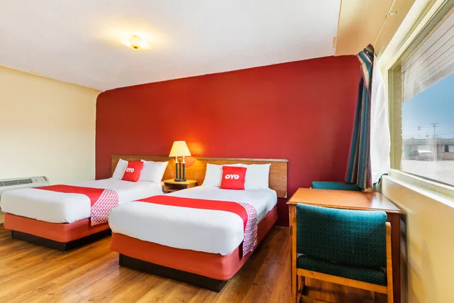 غرفة بسريرين مزدوجين، OYO Hotel North Lima OH - Boardman 3/6