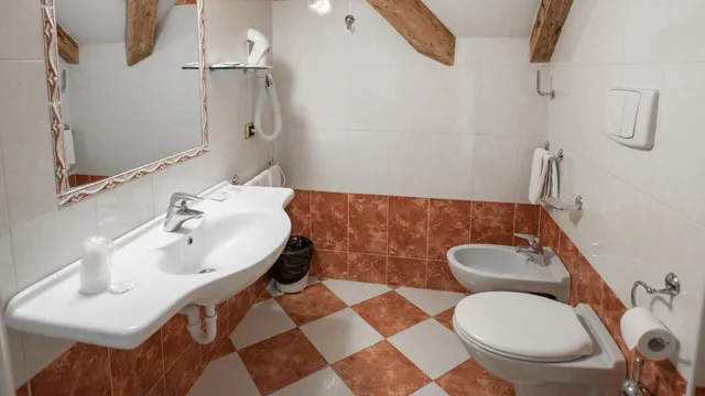 غرفة قياسية بسرير مزدوج أو سريرين منفصلين، Schloss Hotel & Club Dolomiti 8/8