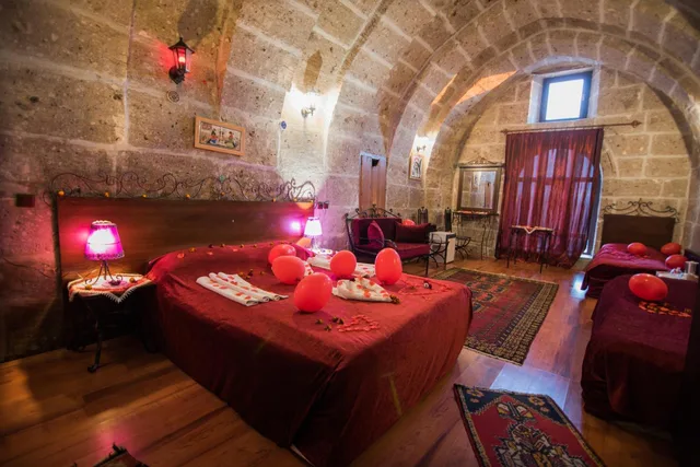 Cave, Double or Twin Bed، Kapadokya Ihlara Konaklari Caves 2/10