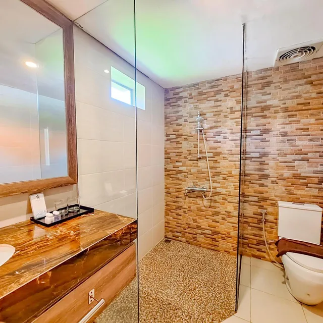 استوديو بسرير فردي، Sekuro Village Beach Resort Jepara 4/4
