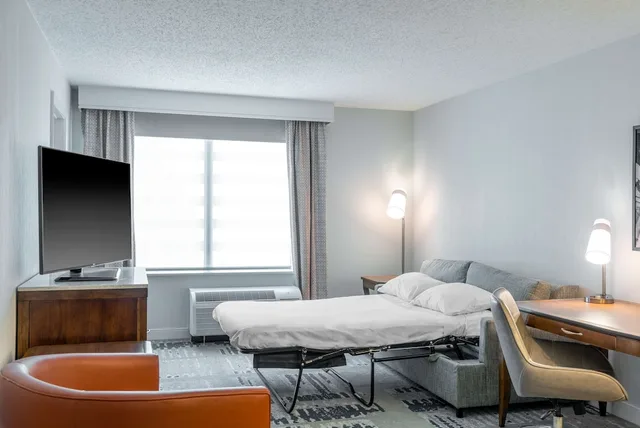 Renovated, Junior Suite, King Bed, Accessible, Hilton Garden Inn Arlington Courthouse Plaza 4/9