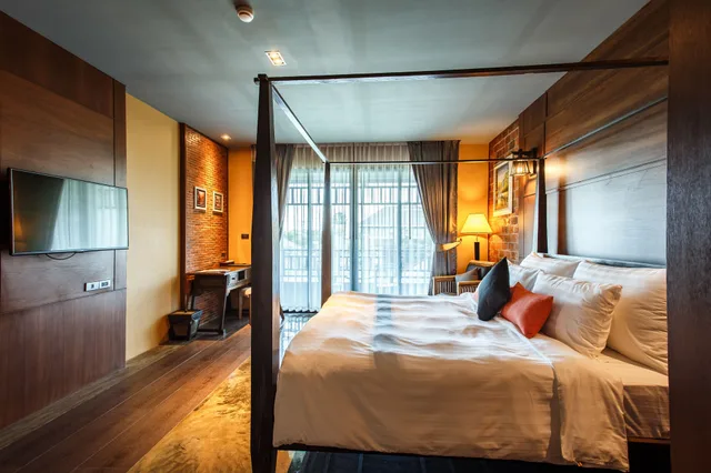 جناح بسرير كينج، Hotel De L'amour 1/3