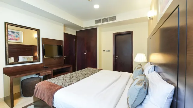 شقة بسرير كينج بشرفة بغرفة نوم واحدة، City Stay Residences - Al Barsha 1/4