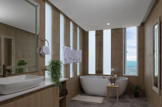 فيلا بإطلالة على البحر، Vannee Golden Sands Beachfront Resort 6/7