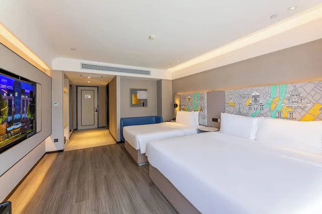 غرفة عائلية بسريرين مزدوجين، Mercure Harbin West Railway Station 1/4