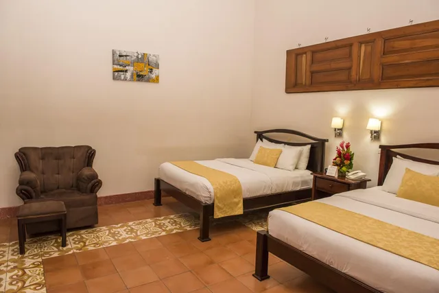 غرفة سوبيريور بسريرين منفصلين بإطلالة على الحديقة، Real La Merced Hotel 4/5