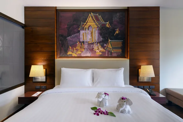 غرفة ديلوكس بسرير كينج، Novotel Phuket Vintage Park 8/10