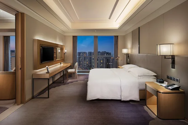 جناح ديلوكس بسرير كينج، Hilton Chengdu - Longquanyi 4/6