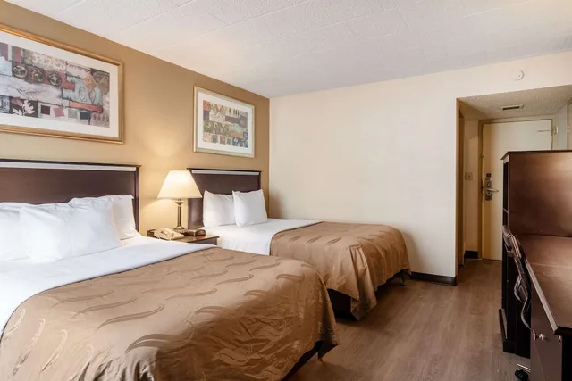 غرفة ديلوكس بسريرين مزدوجين، Quality Inn & Suites Indiana South 3/4