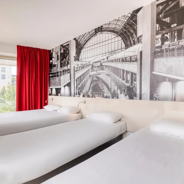 غرفة عائلية بسرير فردي، B&B Hotel Antwerpen Zuid 5/10