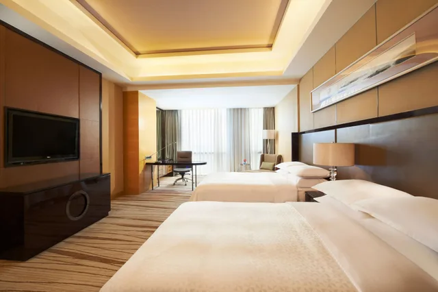 غرفة ديلوكس بسريرين منفصلين بإطلالة على المتنزه، FOUR POINTS BY SHERATON LANGFANG, GUAN 1/4