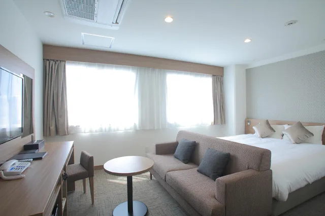 غرفة ديلوكس بسرير مزدوج بإطلالة على المدينة، Shimizu City Hotel 1/1