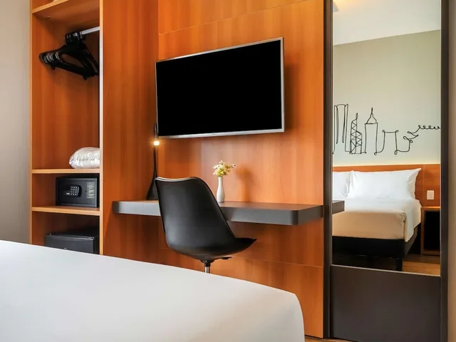 غرفة قياسية بسريرين منفصلين، Ibis Styles SP Centro 4/5