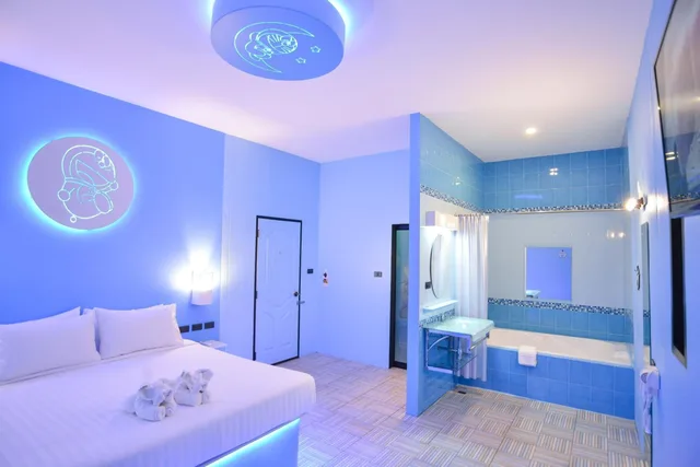 جناح بسرير كينج، Bed Villa Resort Chaing Rai 7/10
