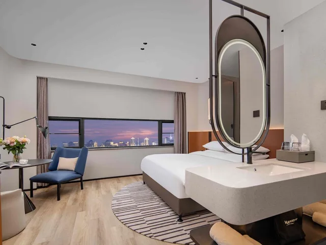 غرفة قياسية بسرير مزدوج، Novotel Nantong Center 5/5
