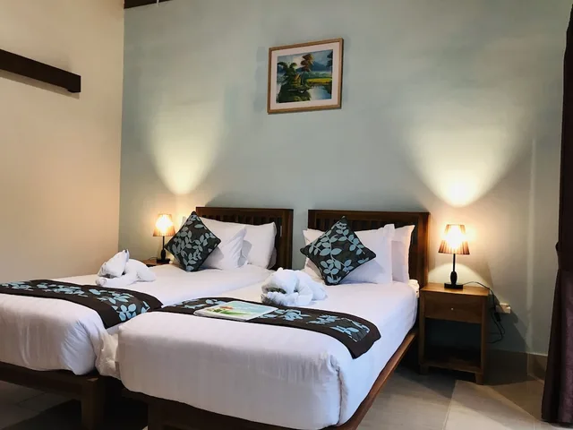 غرفة بسريرين منفصلين، Cozy Cottages Lombok 1/6