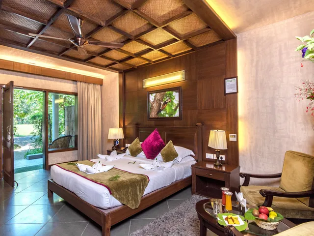 Corbe, Club, Double Bed, Balcony، Aahana Resort and Spa- Jim Corbett 1/9