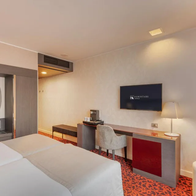 غرفة بسريرين كوين، Eurostars Palazzo Zichy 4/10